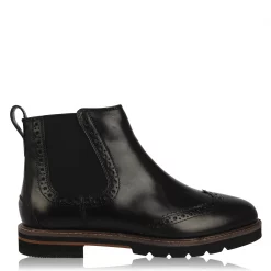 Firetrap Brogue Chelsea Boots Ladies