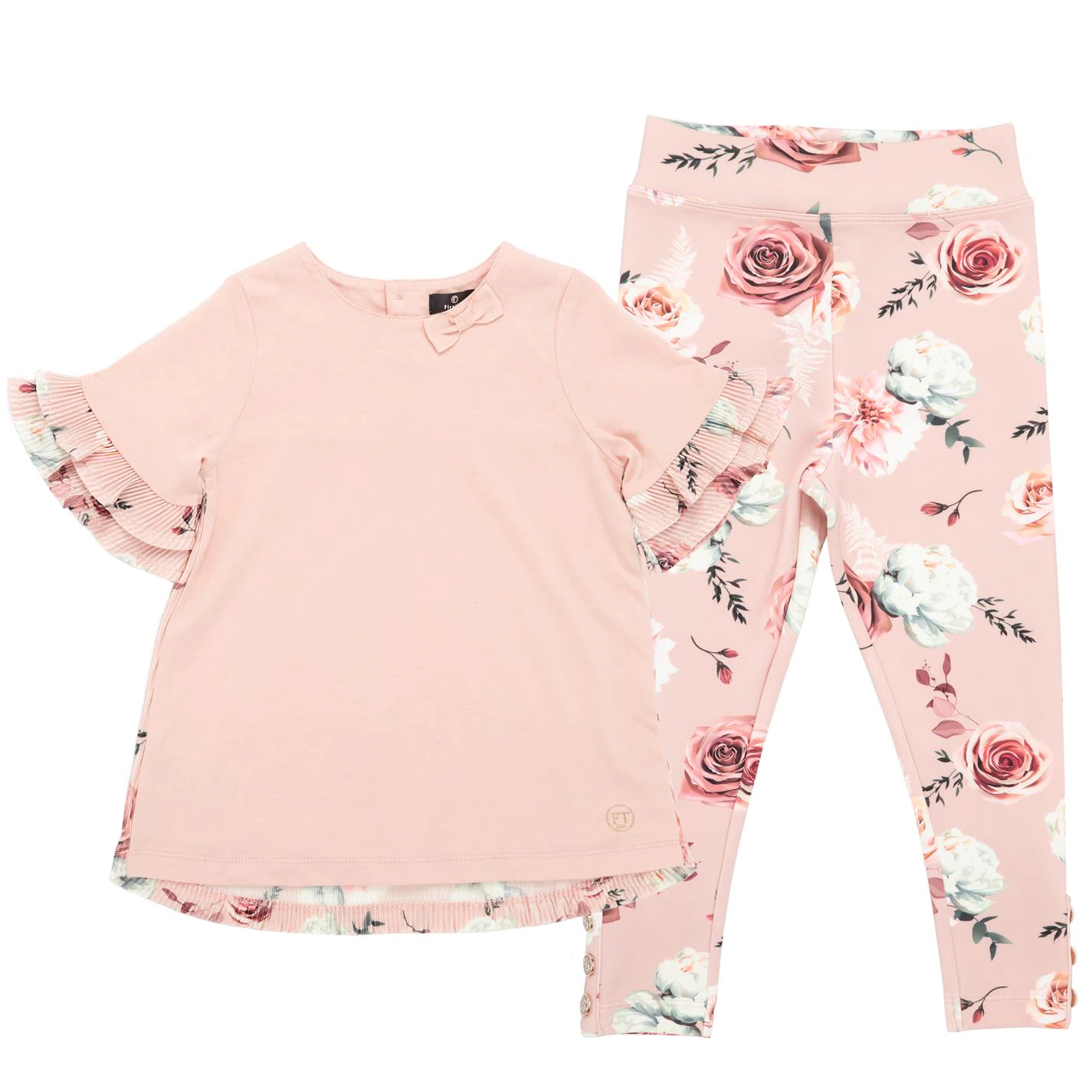 Firetrap 2 Piece Legging Set Infant Girls 1 Firetrap 2 Piece Legging Set Infant Girls
