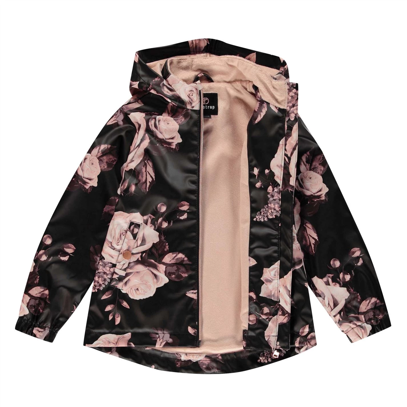 Firetrap PU Rain Mac Infant Girls 3 Firetrap PU Rain Mac Infant Girls - Image 3