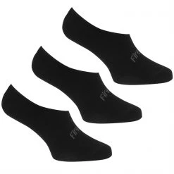 Firetrap 3 Pack Invisible Socks Mens