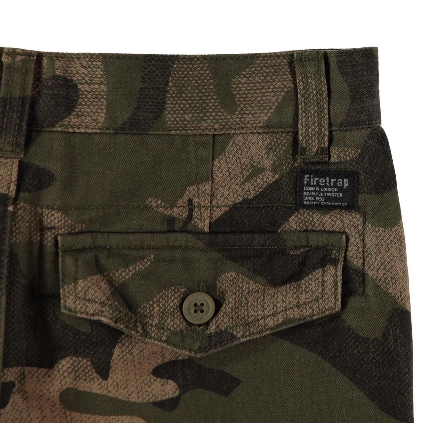 Firetrap Camo Cargo Shorts Junior Boys 4 Firetrap Camo Cargo Shorts Junior Boys - Image 4