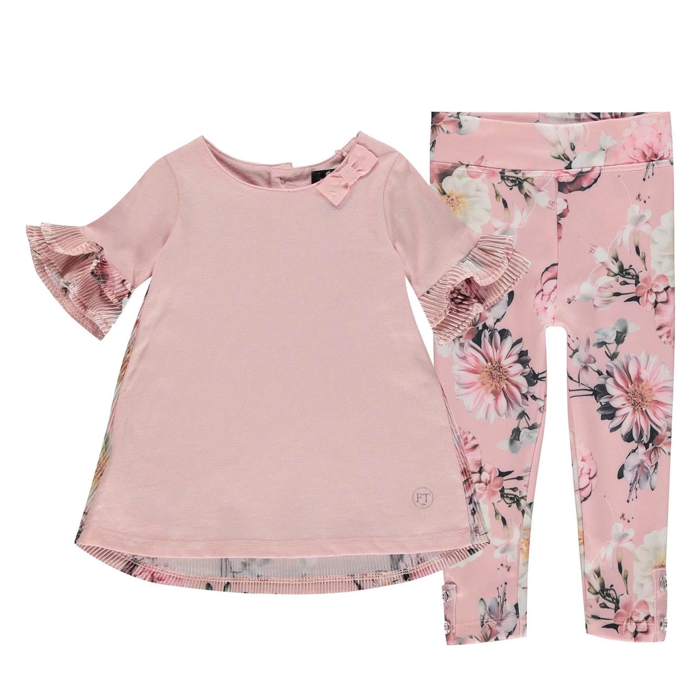 Firetrap Top and Leggings Set Infant Girls 1 Firetrap Top and Leggings Set Infant Girls