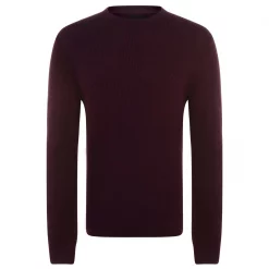 Firetrap Blackseal Waffle Jumper Mens