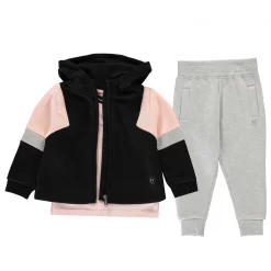 Firetrap 3 Piece Jog Set Baby Girls