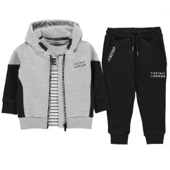 Firetrap 3 Piece Jogger Set Baby Boys