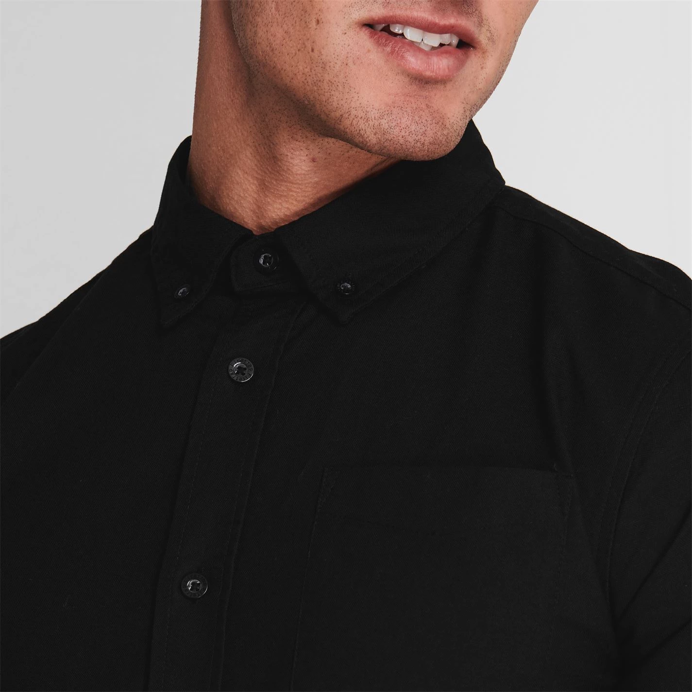 Firetrap Short Sleeve Oxford Shirt Mens 4 Firetrap Short Sleeve Oxford Shirt Mens - Image 4