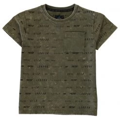 Firetrap Acid Wash T Shirt Junior Boys