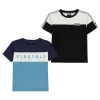 Firetrap 2 Pack Short Sleeve Tee Junior Boys