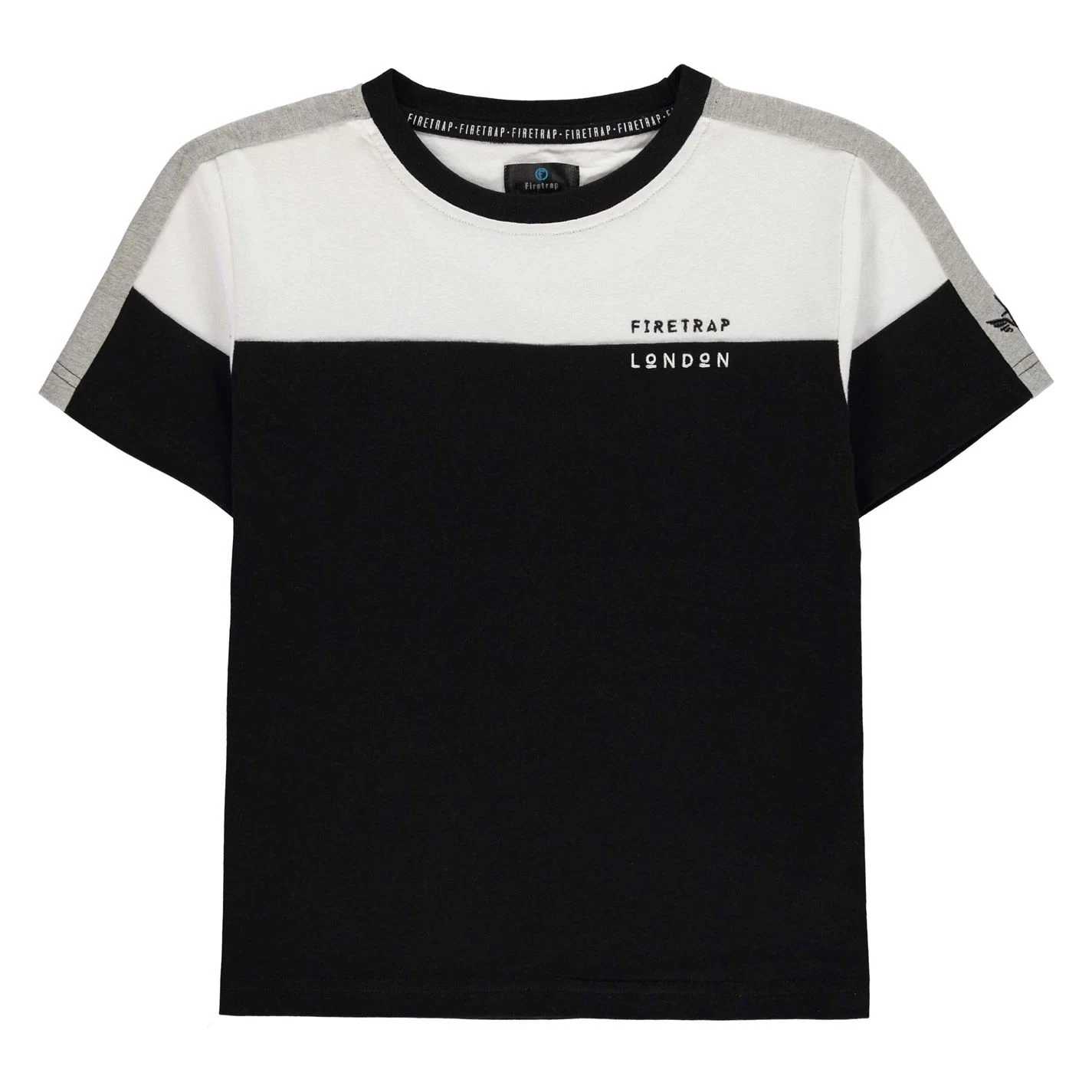 Firetrap 2 Pack Short Sleeve Tee Junior Boys 2 Firetrap 2 Pack Short Sleeve Tee Junior Boys - Image 2