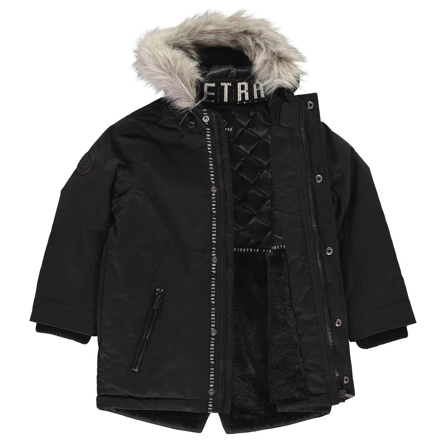 Firetrap Luxury Parka Junior Boys 3 Firetrap Luxury Parka Junior Boys - Image 3