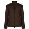 Firetrap Zip Shacket Overshirt Mens