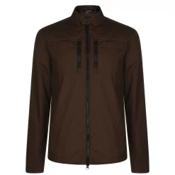 Firetrap Zip Shacket Overshirt Mens