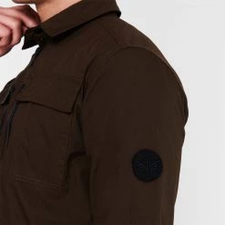 Firetrap Zip Shacket Overshirt Mens -Firetrap Sales Shop 60829416 xxl a4