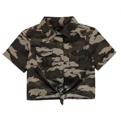 Firetrap Camo Shirt Girls