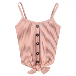 Firetrap Button Vest Top Junior Girls