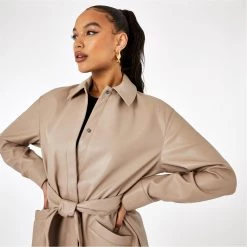 Firetrap PU Shacket -Firetrap Sales Shop 64802369 xxl a2