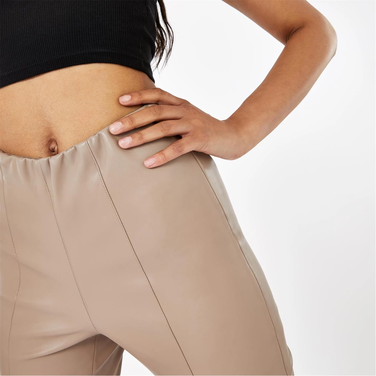 Firetrap PU Leggings 3 Firetrap PU Leggings - Image 3